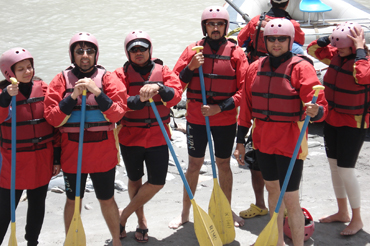 Rafting on Zanskar