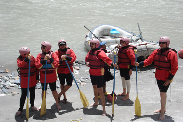 Rafting on Zanskar